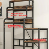7-Tier Multifunctional Mini Fridge And Microwave Storage Rack - Omega Lifestyles
