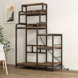 7-Tier Multifunctional Mini Fridge And Microwave Storage Rack - Omega Lifestyles