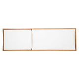 Acacia Wood Outdoor Mesh Teak Finish Chaise Lounge - Driftwood - Omega Lifestyles