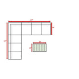 All - Weather 8 - Piece Wicker Patio Seating Group With Cushions - Driftwood - Omega Lifestyles