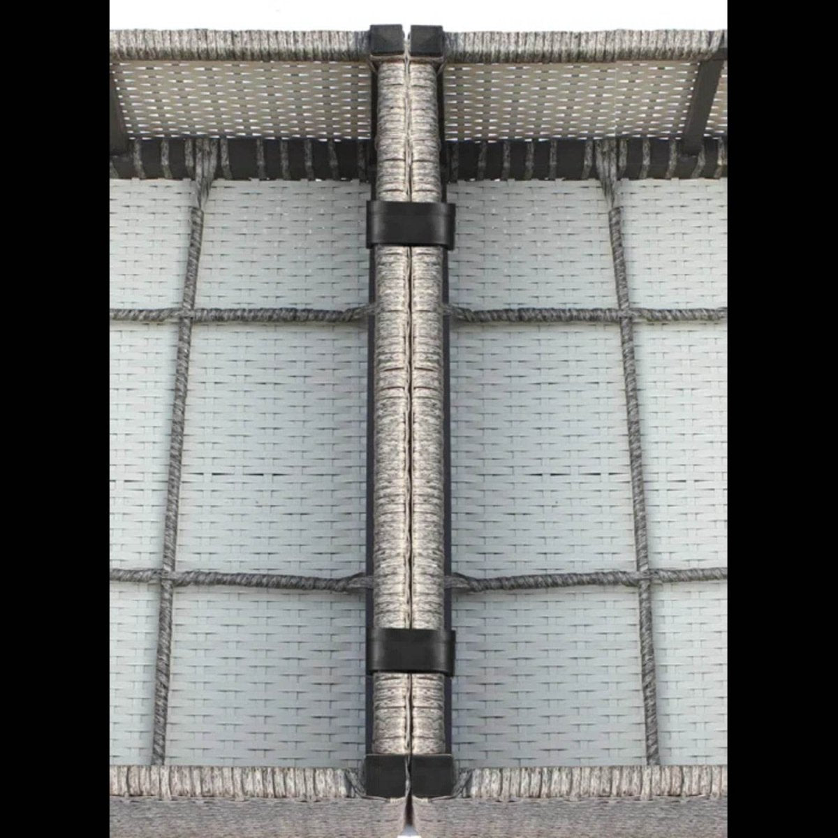 All - Weather 8 - Piece Wicker Patio Seating Group With Cushions - Driftwood - Omega Lifestyles