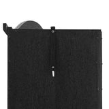 Antique Black Glass Corner Curio Cabinet With Lighting - Omega Lifestyles