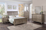 Antique Silver Solid Wood Contemporary Dresser With Mirror - Sleep Galleria