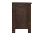 Brown Engineered Wood 2 - Drawer Modern Rustic Nightstand - Driftwood - Omega Lifestyles