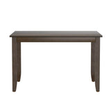 Brown Engineered Wood 5 Piece Dining Table Set - Driftwood - Omega Lifestyles