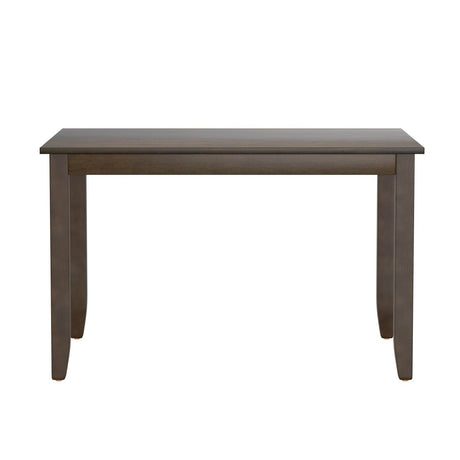 Brown Engineered Wood 5 Piece Dining Table Set - Driftwood - Omega Lifestyles