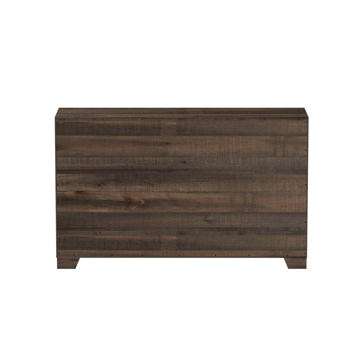 Brown Engineered Wood 6 - Drawer Casual Style Dresser - Driftwood - Omega Lifestyles