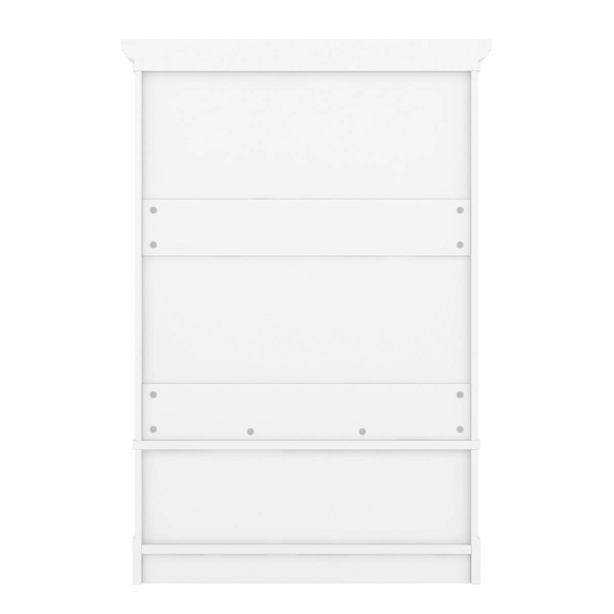 Children’s White Wardrobe With Hanging Rod And Drawers - Omega Lifestyles