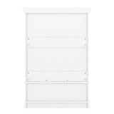Children’s White Wardrobe With Hanging Rod And Drawers - Omega Lifestyles