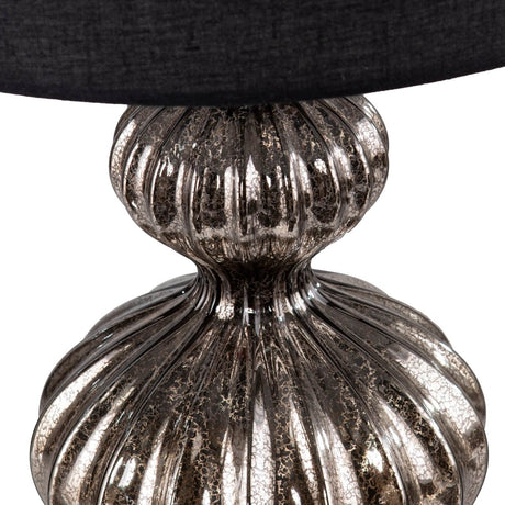 Classic Two-Tone Glass Mercury Table Lamp - Sleep Galleria