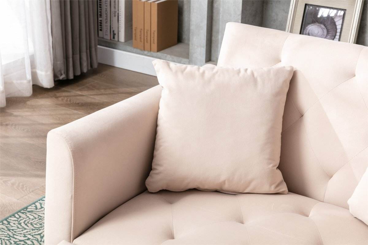 Classic Velvet Upholstered Adjustable Chaise Lounge Chair - Omega Lifestyles