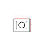 Contempo 30 - Inch Steel Propane Fire Pit Table - Driftwood - Omega Lifestyles