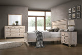 Contemporary Rustic 4-Piece Wood Bedroom Set - Sleep Galleria