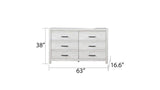 Contemporary Solid Wood 4-Piece Bedroom Set - Sleep Galleria
