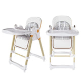 Convertible Baby High Chair To Rocker With 5-Point Harness - Omega Lifestyles