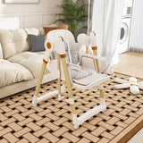 Convertible Baby High Chair To Rocker With 5-Point Harness - Omega Lifestyles