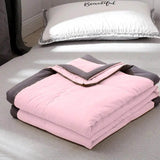 Cooling Breathable Cotton Double-Sided Portable Blanket - Sleep Galleria