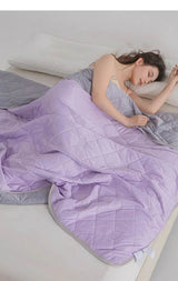 Cooling Summer Bamboo Fiber Lightweight Blanket - Omega Lifestyles