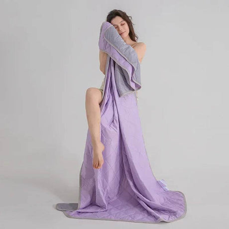 Cooling Summer Bamboo Fiber Lightweight Blanket - Omega Lifestyles