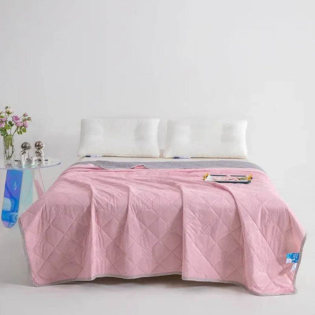 Cooling Summer Bamboo Fiber Lightweight Blanket - Omega Lifestyles