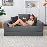 Corduroy High-Density Foam Folding Sofa Bed - Omega Lifestyles