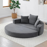 Corduroy High-Density Foam Folding Sofa Bed - Omega Lifestyles