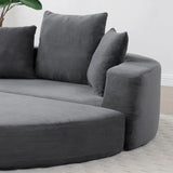 Corduroy High-Density Foam Folding Sofa Bed - Omega Lifestyles
