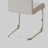 Cream MDF Modern 7-Piece Dining Table And Chair Set - Omega Lifestyles