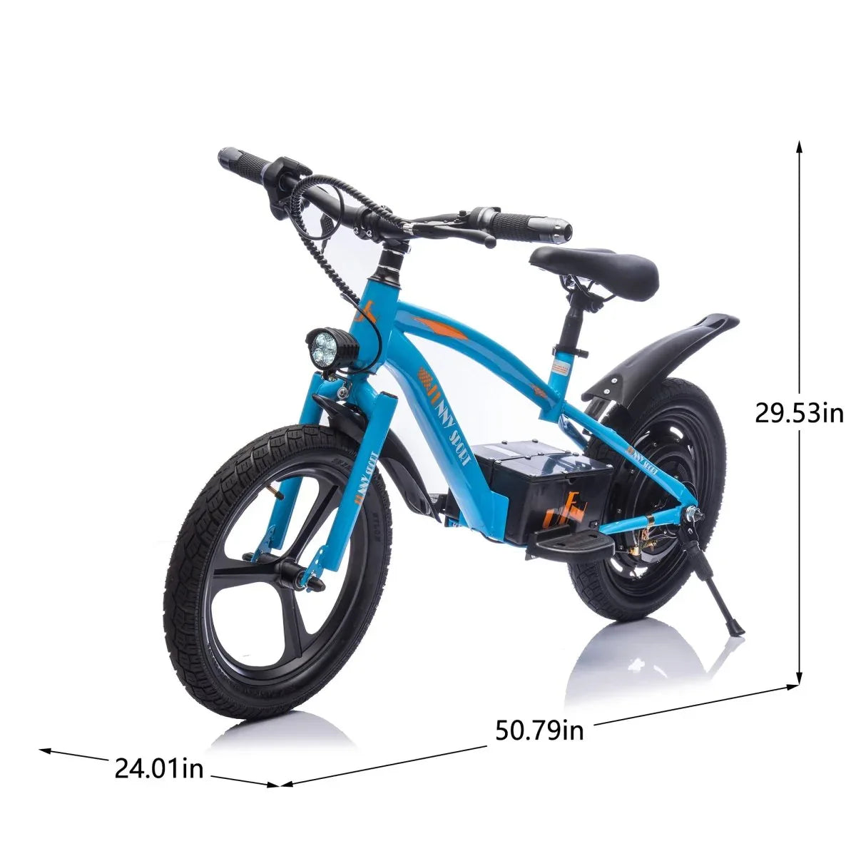 Electric Kids Balance Bike 300W Motor 16-Inch Tires - Omega Lifestyles