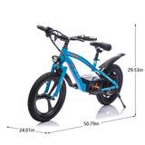 Electric Kids Balance Bike 300W Motor 16-Inch Tires - Omega Lifestyles