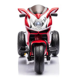 Electric Red Kids Ride-On Motorcycle With Lights - Omega Lifestyles