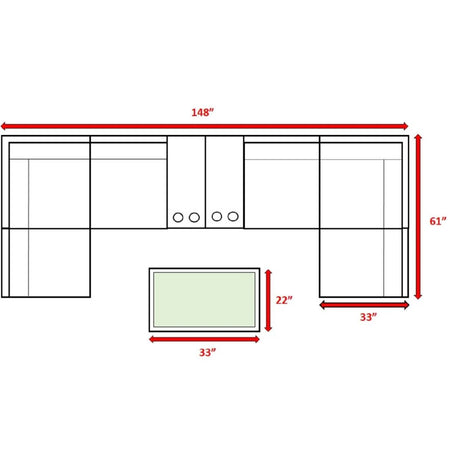 Espresso Weatherproof Outdoor Wicker Seating Set With Cushions - Driftwood - Omega Lifestyles