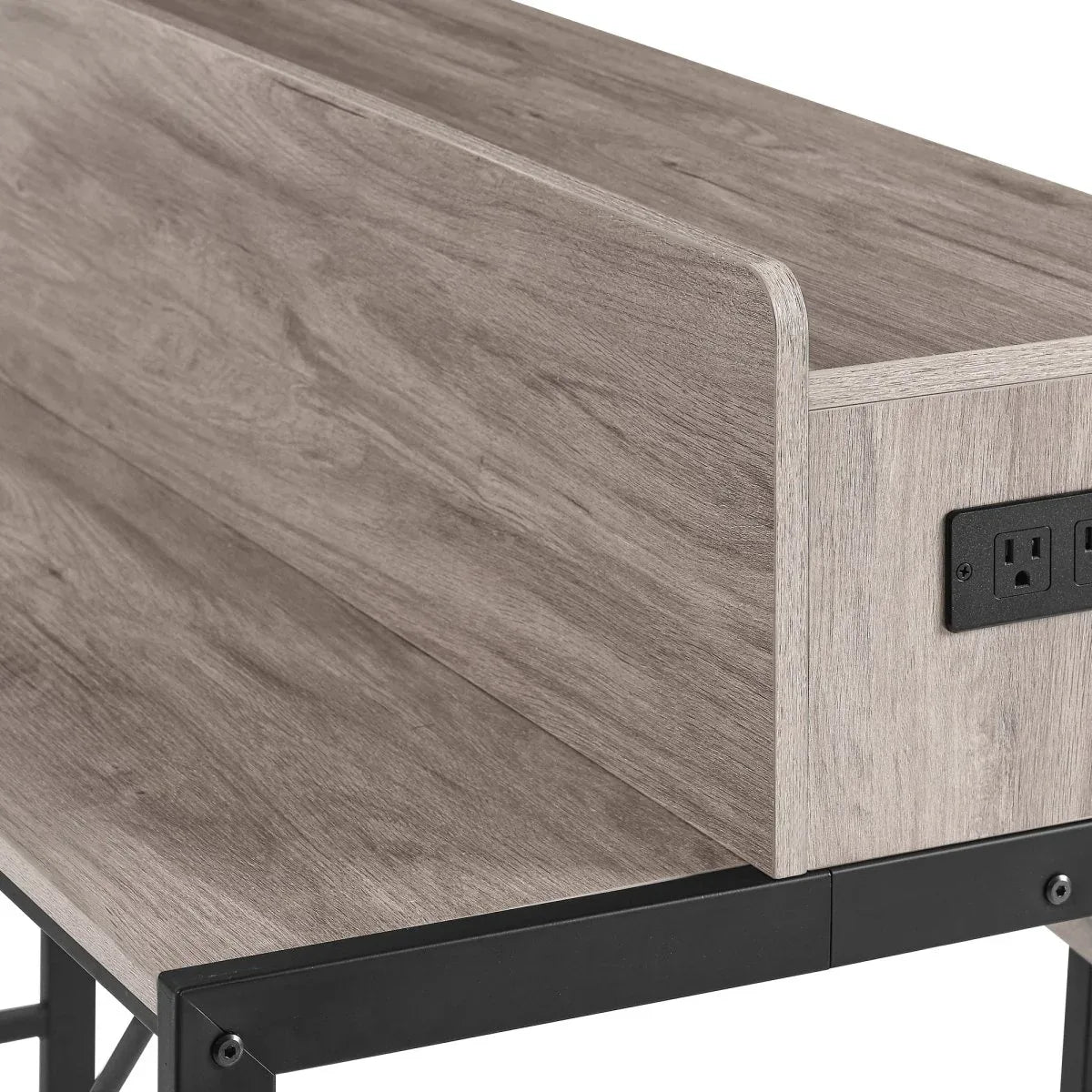 Farmhouse 4-Piece Bar Table And Saddle Stools Set - Omega Lifestyles