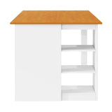 Farmhouse Solid Wood 5-Piece Counter Height Dining Set - Omega Lifestyles