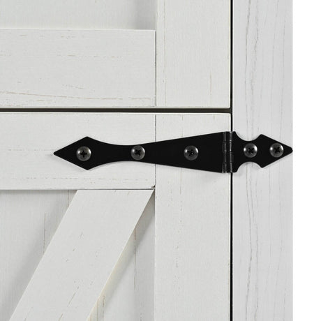 Farmhouse Style Kitchen Island Cart With Power Outlet - Driftwood - Omega Lifestyles