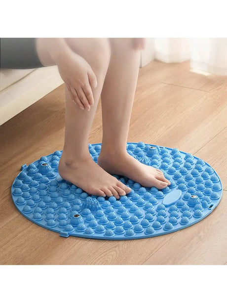 Finger Press Bamboo Foot Massage Board Pad - Sleep Galleria