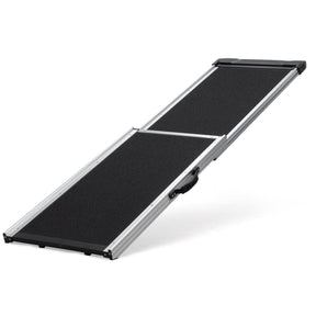 Foldable Aluminum Dog Ramp With Non-Slip Mat - Omega Lifestyles