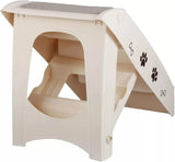 Foldable Lightweight Plastic Dog Ramp Stairs - Sleep Galleria