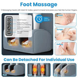 Full Body Heated Vibration Massage Mat With Neck Foot Support - Omega Lifestyles