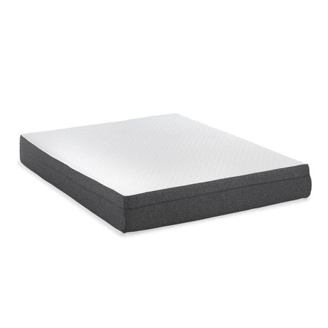 Full Medium 10 - Inch Gel - Infused Memory Foam Mattress - Driftwood - Omega Lifestyles