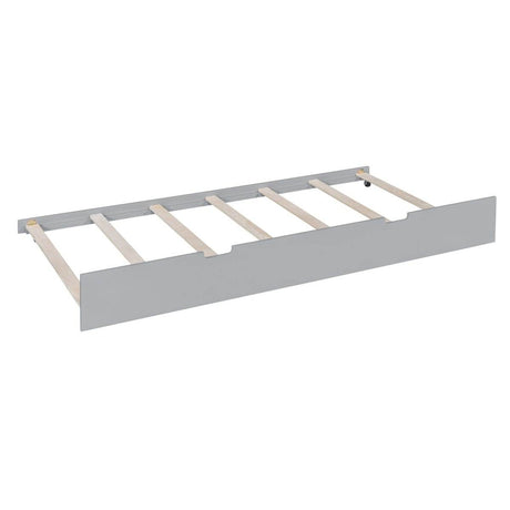 Full Over Full Bunk Bed With Twin Trundle Ladder - Sleep Galleria