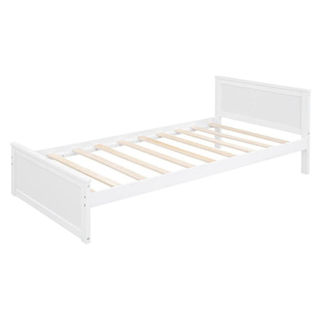 Full Over Twin Solid Wood Loft Bed With Desk - Sleep Galleria