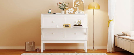 Full Size Murphy Bed With USB Port And Shelves - Sleep Galleria