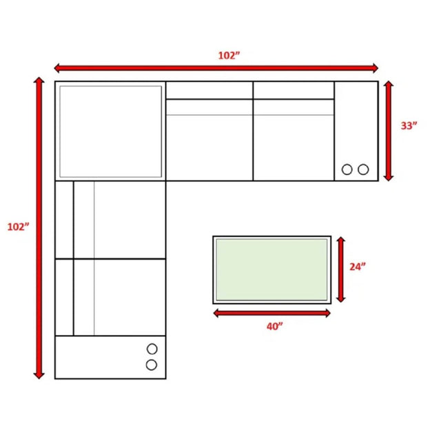 Fully Assembled 8-Piece Outdoor Patio Rattan Sectional Set - Omega Lifestyles