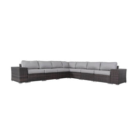 Fully Assembled Weather-Resistant Outdoor Wicker Patio Sofa - Omega Lifestyles