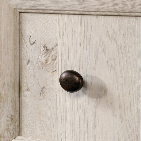 Gray Engineered Wood Coastal Computer Desk With Drawers - Omega Lifestyles