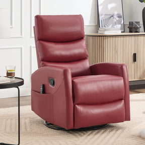 Heat Massage Recliner Chair With Swivel Rocker And Heat - Omega Lifestyles
