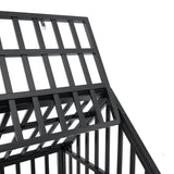 Heavy Duty Carbon Steel Roof Dog Crate Cage - Omega Lifestyles