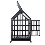 Heavy Duty Carbon Steel Roof Dog Crate Cage - Omega Lifestyles