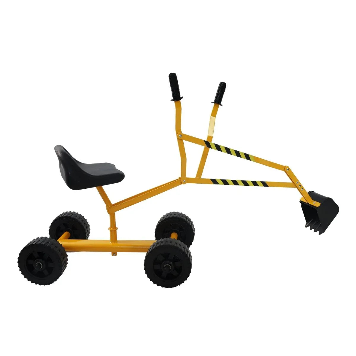 Interactive Metal Yellow Toy Excavator With Realistic Bucket - Omega Lifestyles